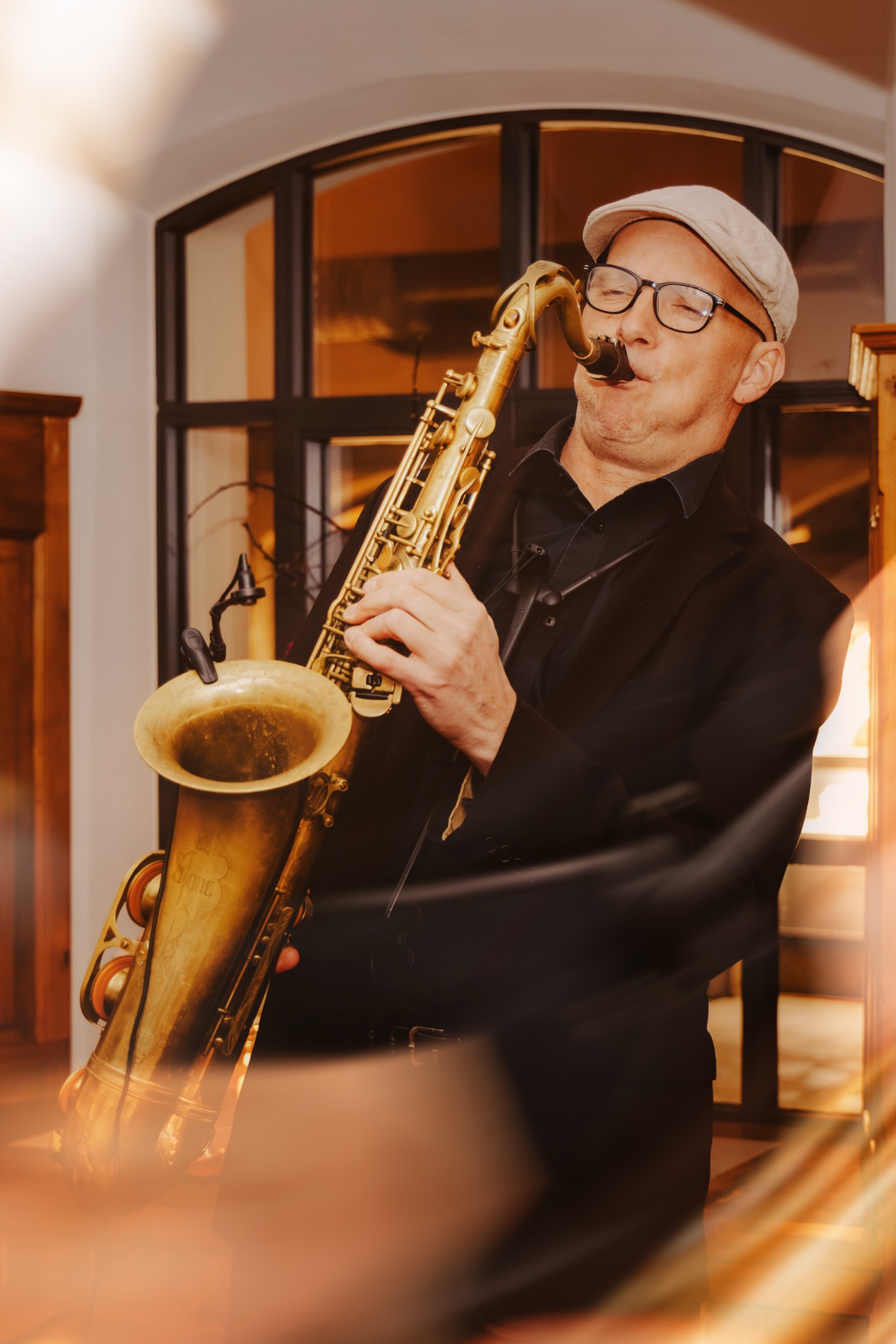 Peter Fürhapter live am Saxophon